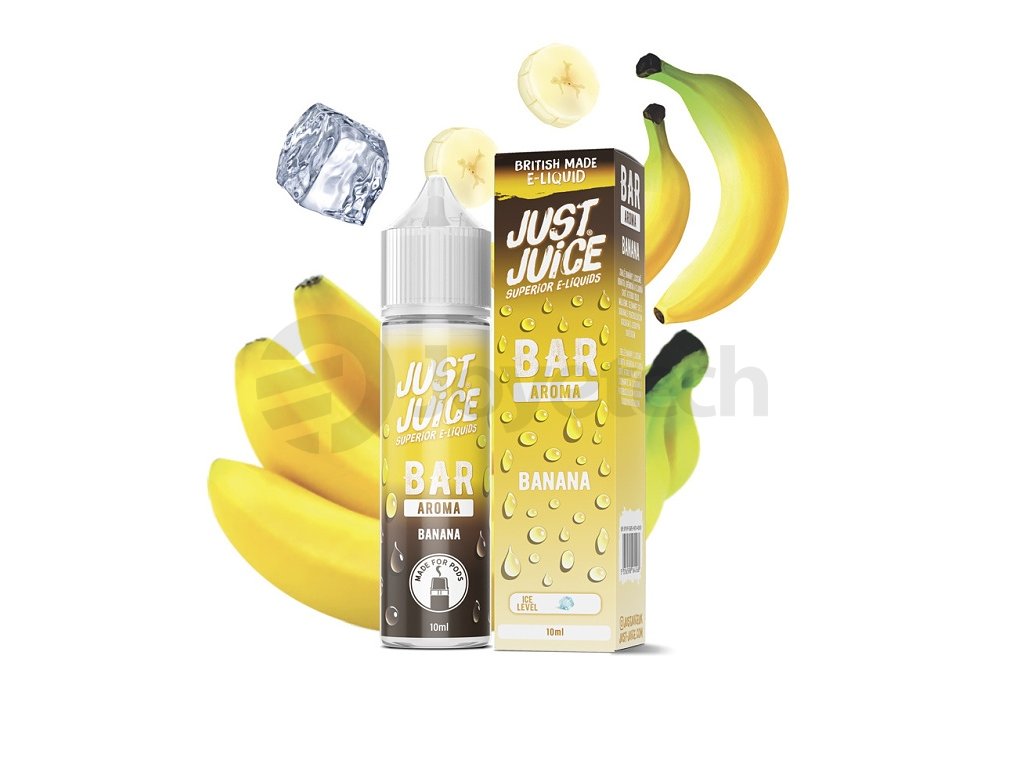 Just Juice Bar Range - S&V - Banana - 10ml, produktový obrázek.