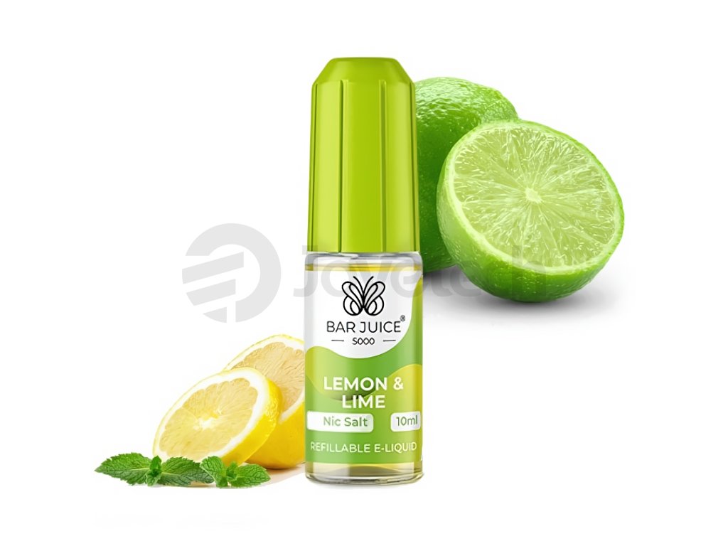 bar juice 5000 salt e liquid 10ml lemon and lime
