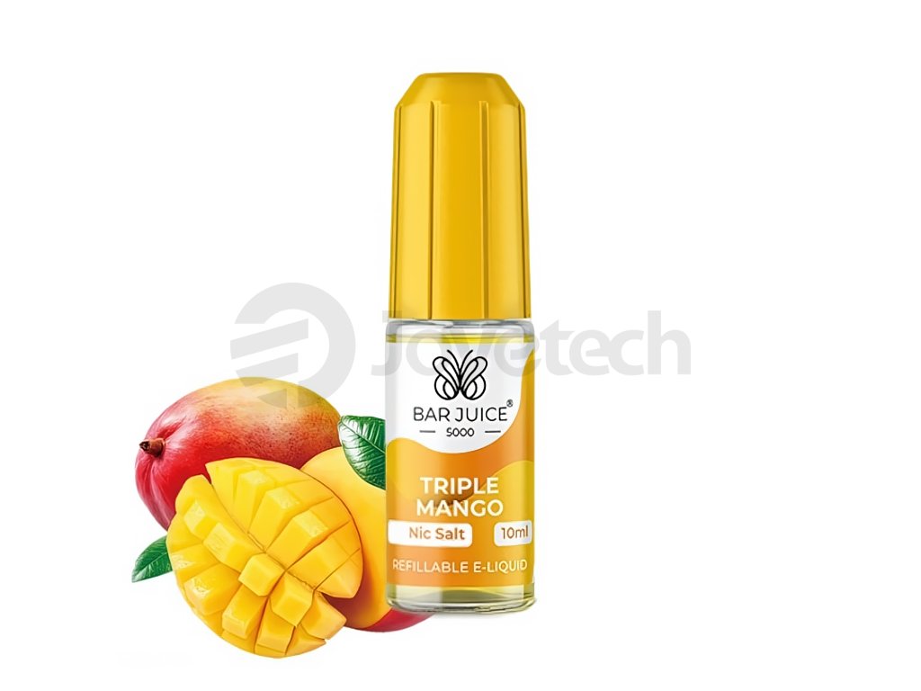 bar juice 5000 salt e liquid 10ml triple mango