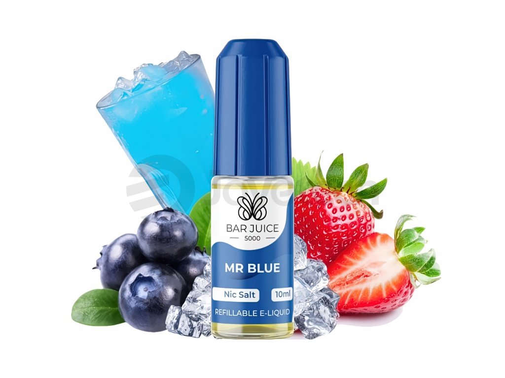bar juice 5000 salt e liquid 10ml mr blue