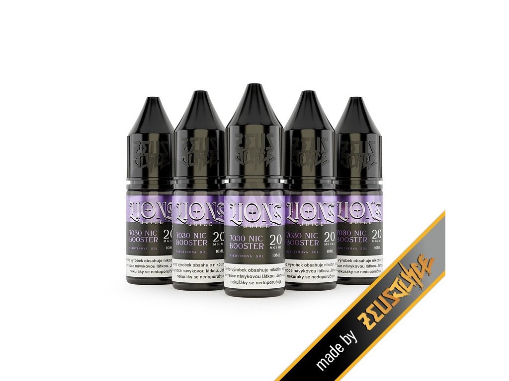 Lions Juice Booster Shot 70/30 5x10ml 20mg