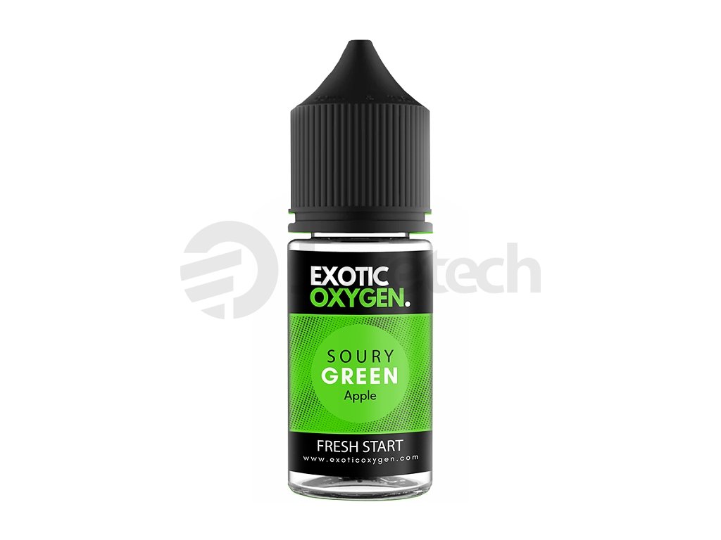 Exotic Oxygen - S&V -  Soury Green Apple - 10/30ml, produktový obrázek.