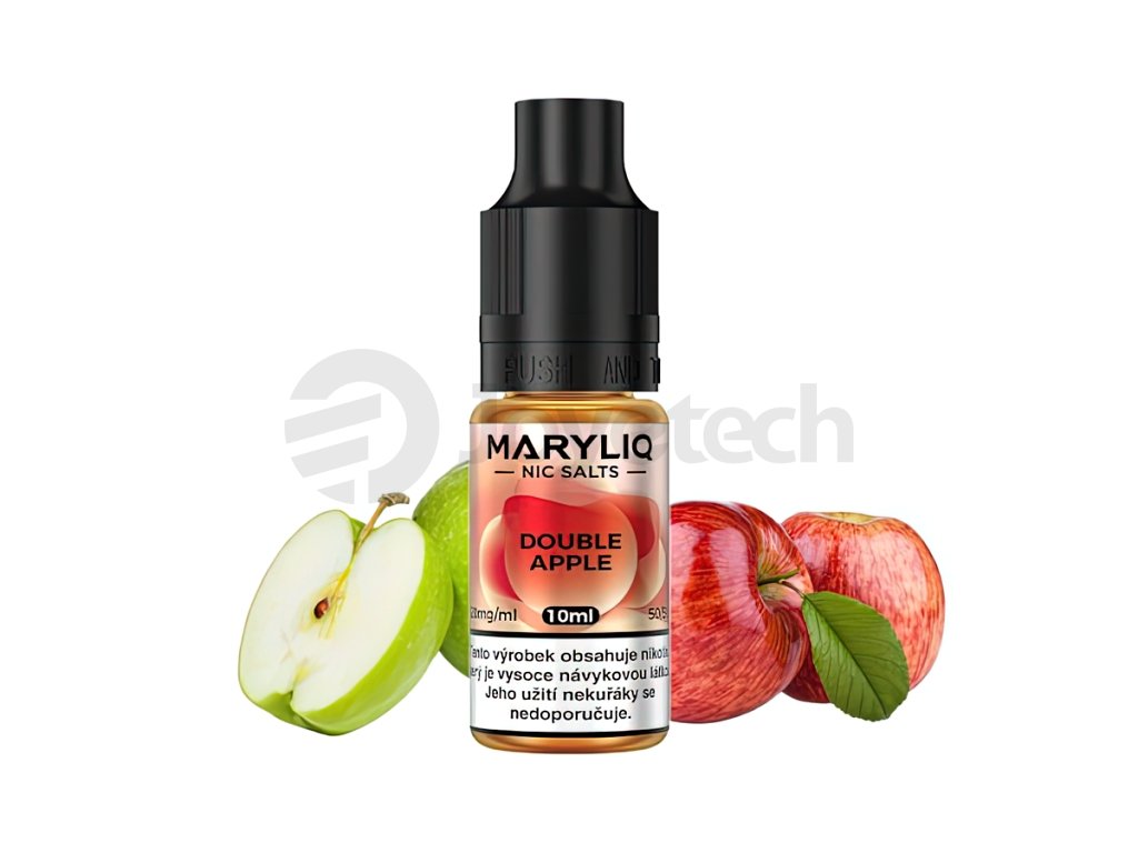 Maryliq - Salt e-liquid - Double Apple - 10ml - 20mg, produktový obrázek.