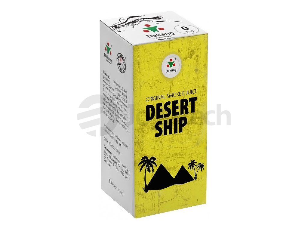 Dekang Desert ship 10ml 6mg, produktový obrázek.