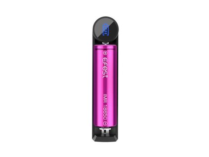 Multifunkční USB nabíječka baterií - Efest Slim K1 (1A) (Černá)