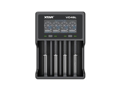 Multifunkční nabíječka baterií - XTAR VC4SL (4 sloty)