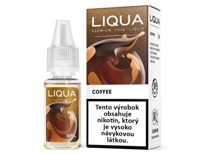 Liqua Elements SK - Coffee - Káva - 10ml - 3mg, produktový obrázek.