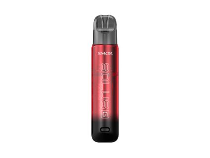 Elektronická cigareta: SMOK Solus G Pod Kit (700mAh) (Transparent Red)