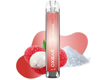 oxva oxbar c800 elektronicka cigareta sea salt litchi 16mg