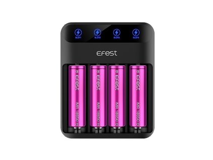 Efest Lush Q4 nabíječka pro monočlánky 1 ks, produktový obrázek.