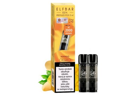 Elf Bar ELFA Pod - přednaplněná Cartridge - Mango - 20mg - 2ks