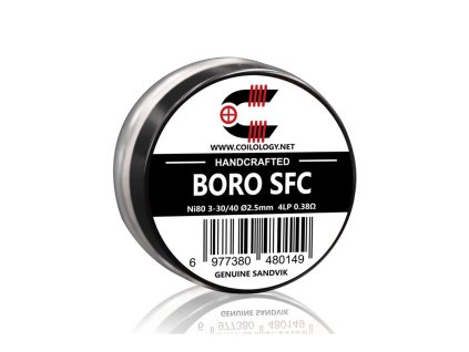 Předmotané spirálky Coilology Handcrafted Sandvik SFC Ni80 (2ks) odpor 0,38ohm