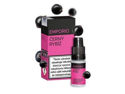 EMPORIO - Černý rybíz - 6mg, produktový obrázek.