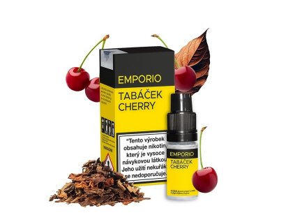 EMPORIO - Tabáček Cherry - 12mg, produktový obrázek.