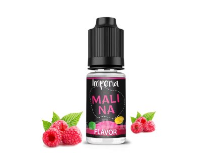 Příchuť Imperia Black Label: Malina objem 10ml tabáková nálepka Kolek R