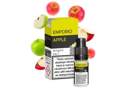 Emporio Salt Apple 10ml intenzita nikotinu 20mg tabáková nálepka Kolek R