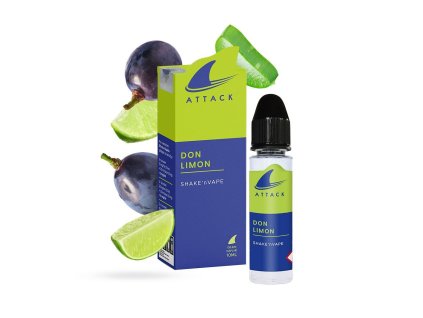 Příchuť Imperia Attack: Don Limon (Limetka, hrozny a agáve) objem 10ml