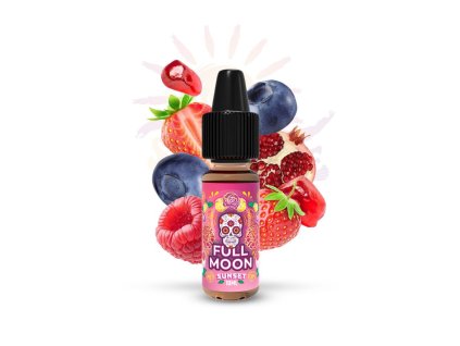 Příchuť Full Moon: Sunshine Sunset (Chladivé bobule a granátové jablko) objem 10ml