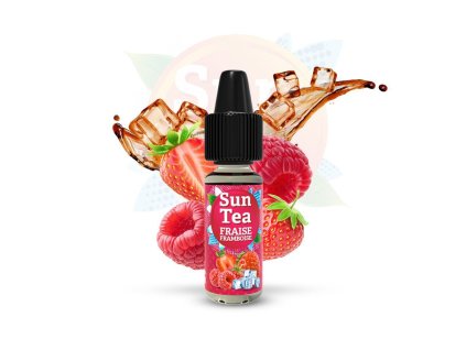 Příchuť Sun Tea: Fraise Framboise (Ledový malinový čaj s jahodami) objem 10ml