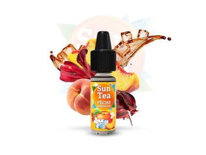 Příchuť Sun Tea: Peche Hibiscus (Ledový broskvový čaj s ibiškem) objem 10ml