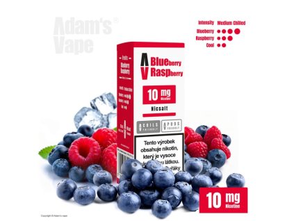 liquid adams vape salt blueberry raspberry 10ml 10mg