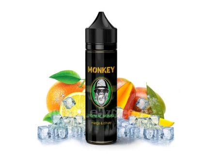 Příchuť Monkey S&V: Tropical Monkey (Citrusový mix s mangem) objem 10ml