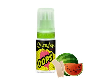 Příchuť CrazyVape: OOPS (Sladká melounová žvýkačka) objem 10ml