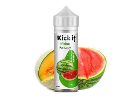 Příchuť KickIt S&V: Melon Fantasy (Melounová žvýkačka) objem 10ml
