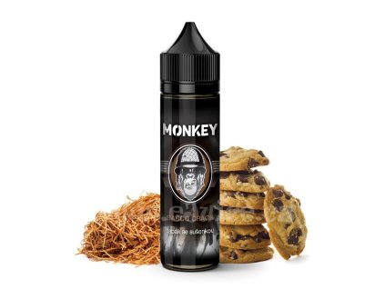 Příchuť Monkey S&V: Bacco Crack (Tabák a sušenka) objem 10ml