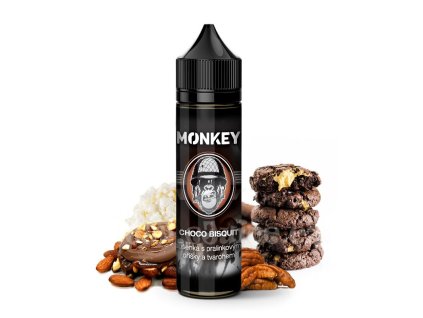 Příchuť Monkey S&V: Choco Bisquit (Pralinková sušenka s tvarohem) objem 10ml