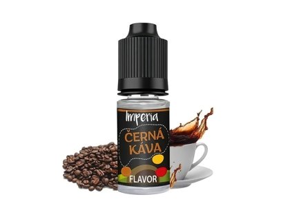 Imperia Black Label - Příchuť - 10ml - Černá káva, produktový obrázek.