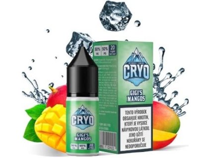 liquid infamous cryo gigis mango 10ml 20mg