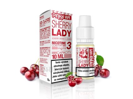 Pinky Vape Sherry Lady (Višeň) 10ml 3mg