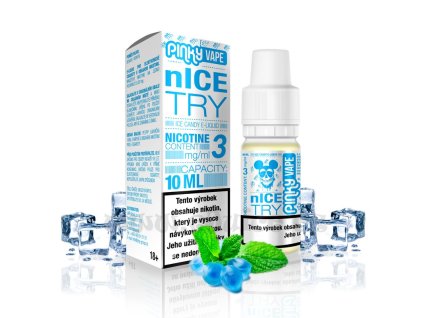 Pinky Vape nIce Try (Ledový bonbon) 10ml 0mg