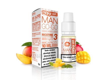 Pinky Vape Man Go-Go (Mango) 10ml 6mg