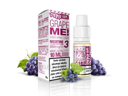 Pinky Vape Grape Me! (Hroznové víno) 10ml 0mg