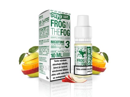 Pinky Vape Frog in the Fog (Jablko) 10ml 0mg
