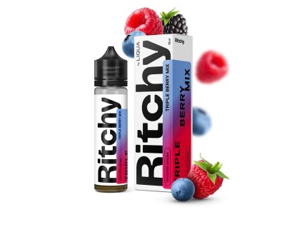 Příchuť Ritchy S&V: Triple Berry Mix (Bobulovitý mix) objem 12ml
