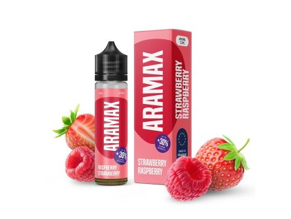 Příchuť Aramax S&V: Raspberry Strawberry (Malina a jahoda) objem 12ml
