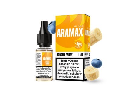 Aramax Salt Banana Berry (Banán a bobule) 10ml 20mg