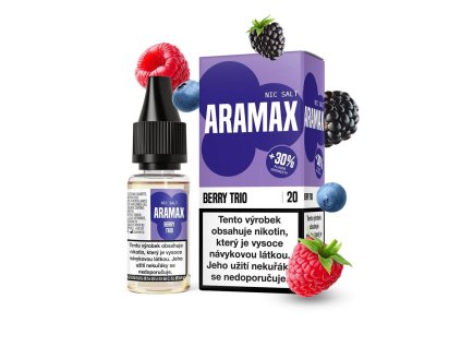 Aramax Salt Berry Trio (Bobulovitá směs) 10ml 20mg