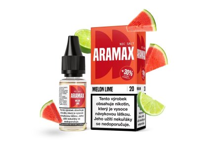 Aramax Salt Melon Lime (Meloun s limetkou) 10ml 10mg