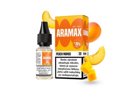 Aramax Salt Peach Mango (Broskev a mango) 10ml 20mg