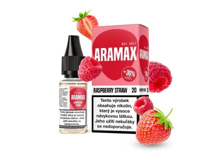 Aramax Salt Raspberry Straw (Malina s jahodou) 10ml 10mg