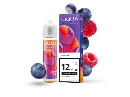 Příchuť LIQUA Mix&Go: Berry Mix (Směs lesního ovoce) objem 12ml