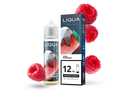 Příchuť LIQUA Mix&Go: Cool Raspberry (Ledová malina) objem 12ml