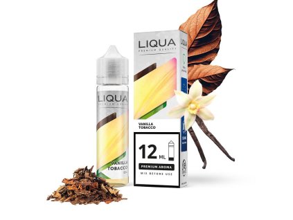 Příchuť LIQUA Mix&Go: Vanilla Tobacco (Vanilková tabáková směs) objem 12ml