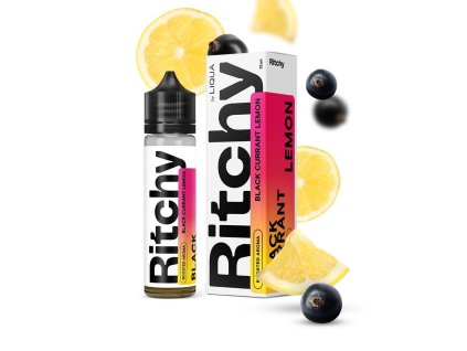 Příchuť Ritchy S&V: Black Currant Lemon (Černý rybíz a citron) objem 12ml
