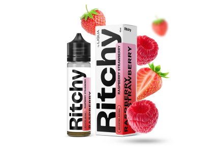 Příchuť Ritchy S&V: Raspberry Strawberry (Malina a jahoda) objem 12ml