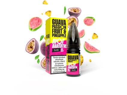 Riot BAR EDTN Salt Guava Passionfruit Pineapple (Guava, marakuja a ananas) 10ml 20mg